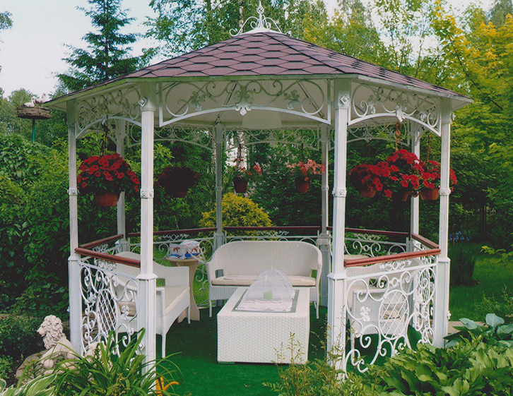 кованые беседки